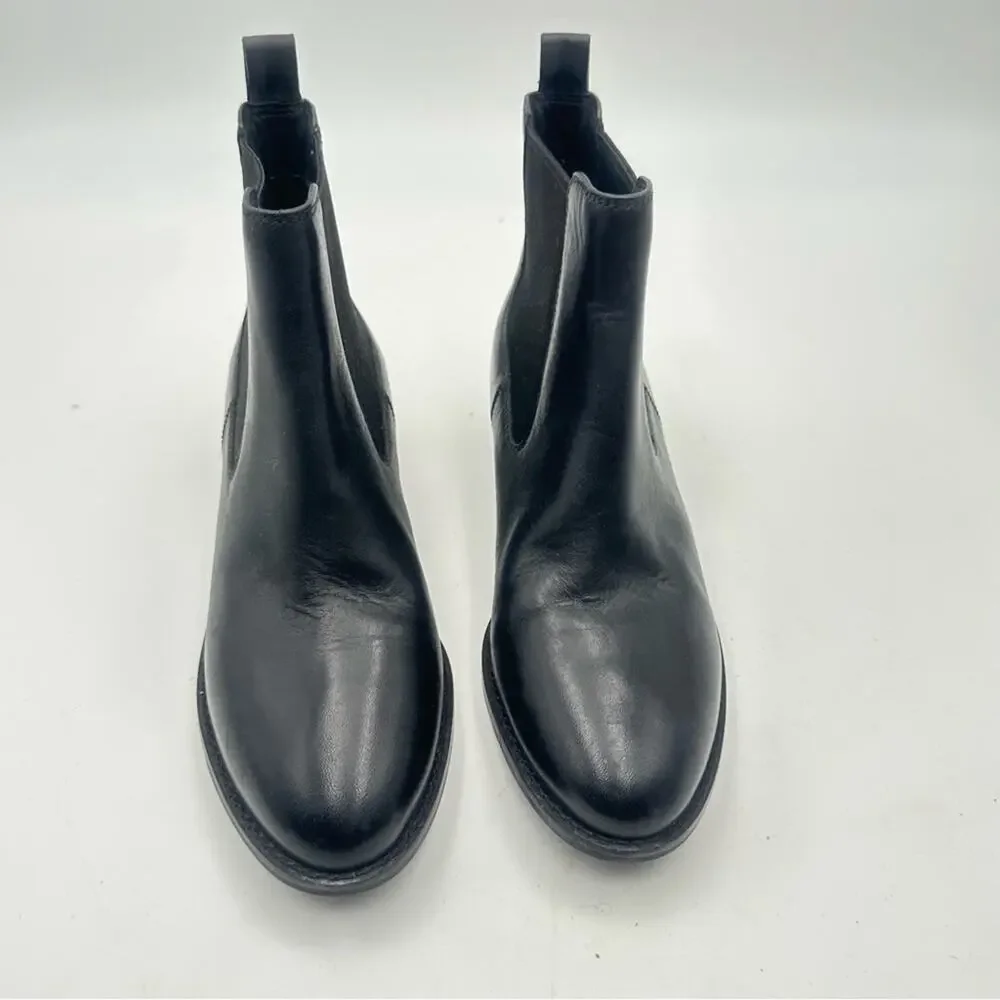 NEW - Cole Haan Newburg Waterproof Chelsea Boot in black leather - SIZE 8
